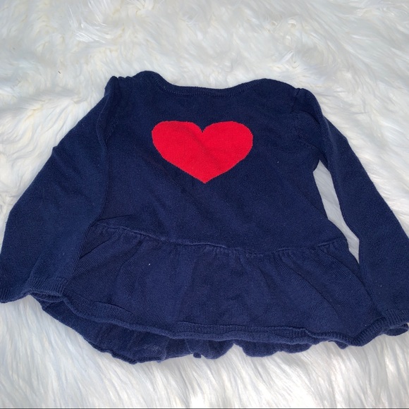 Red heart - Valentine sweater - 24 months - Picture 1 of 2